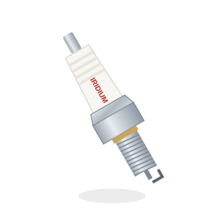 Iridium spark plug